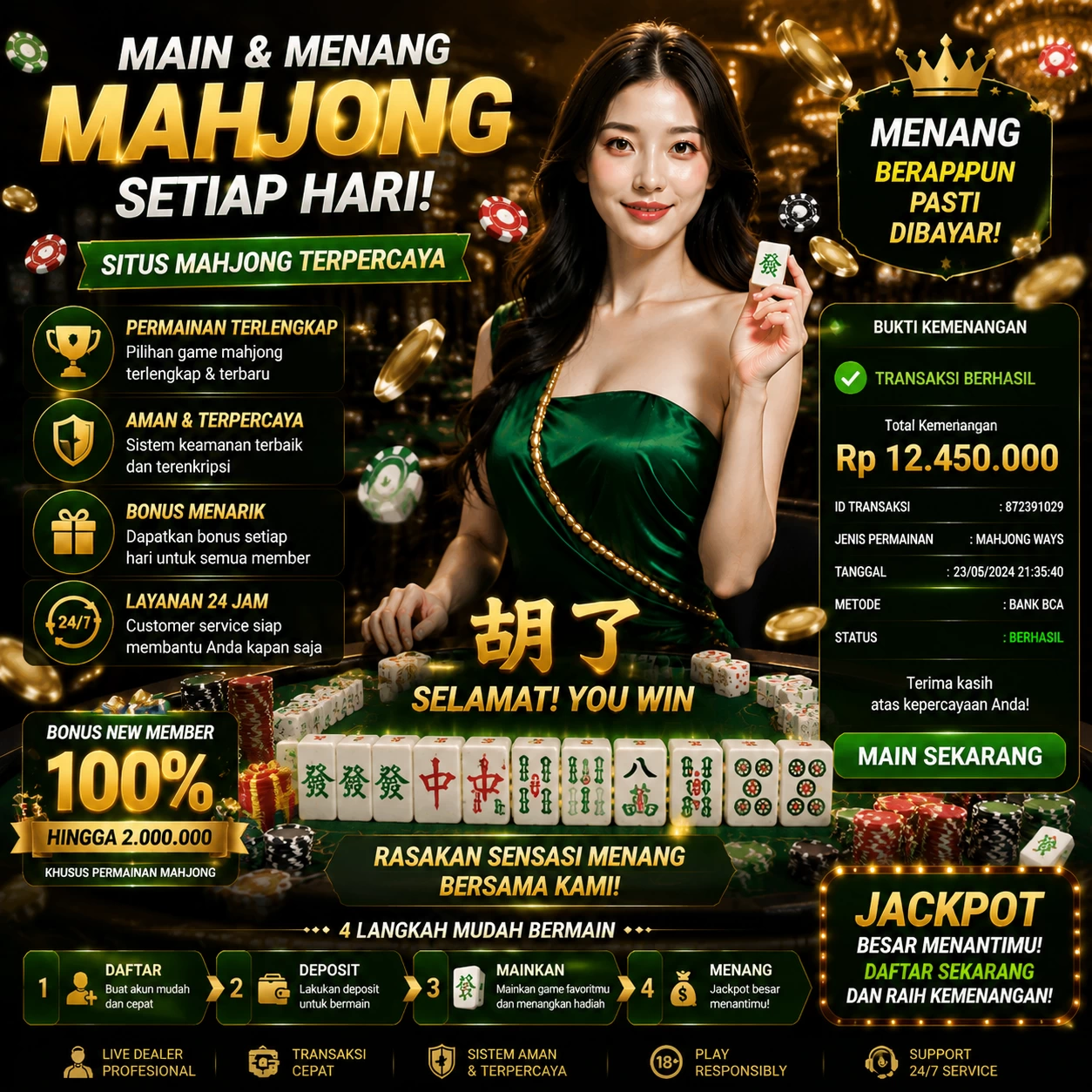 Tampilan antarmuka eloktoto APK v4.7.5 saat pengujian performa dan keamanan di perangkat Android